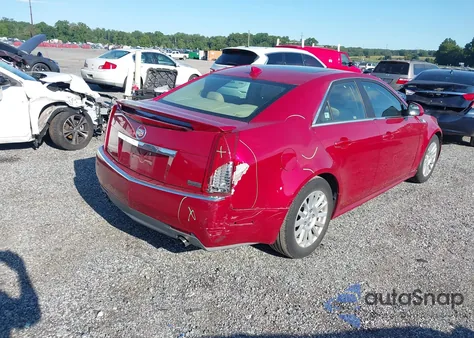 2010 Cadillac Cts Luxury z USA, uszkodzony, nr VIN 1G6DF5EG8A0144273